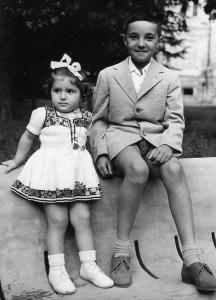 I nipoti M.Teresa Maratelli e Piero Chiocchetti