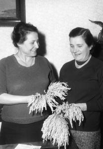 Le figlie Andreina e Maddalena 1964